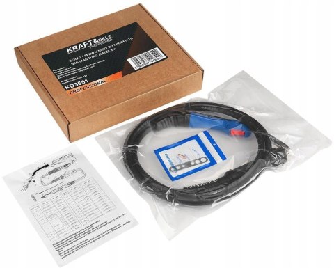 Uchwyt Spawalniczy do Migomatu MIG/MAG MAX EURO Złącze 3 m Kraft&Dele