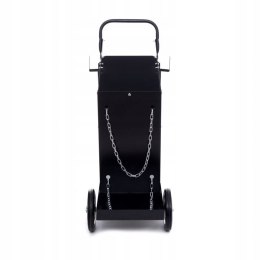 WÓZEK SPAWALNICZY WARSZTATOWY NA KÓŁKACH 75KG PÓŁKA NA BUTLE KD373