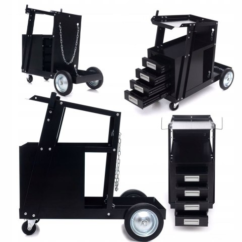 Wózek Spawalniczy Spawek Szuflady 75 kg Kraft&Dele