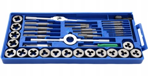 ZESTAW GWINTOWNIKÓW I NARZYNEK M3-M12 40 EL NARZYNKI GWINTOWNIKI KD10289