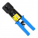 Zaciskarka Przelotowa Przelotowych Wtyków Modularnych RJ45 8 Biegunów