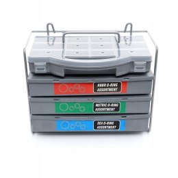 Zestaw Oringów Uszczelek Metrycznych 900 szt. Kraft&Dele KD10505