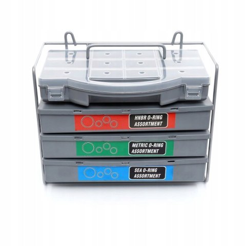 Zestaw Oringów Uszczelek Metrycznych 900 szt. Kraft&Dele KD10505