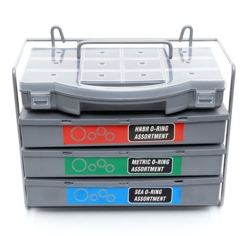 Zestaw Oringów Uszczelek Metrycznych 900 szt. Kraft&Dele KD10505