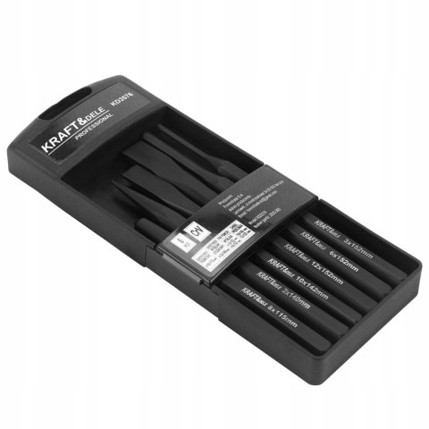 Zestaw Wybijaków Przecinaków Punktaków CR-V 6 Sztuk Kraft&Dele