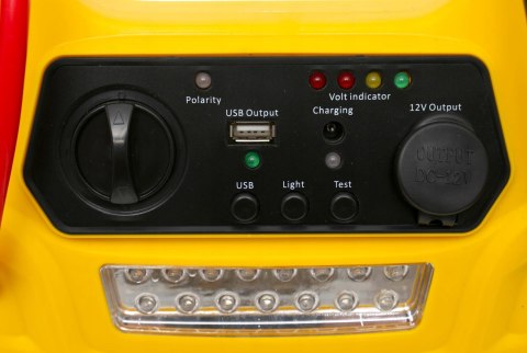 5W1 JUMP STARTER PROSTOWNIK ROZRUCH POWERBANK KOMPRESOR 17 Ah ŁADOWARKA LED