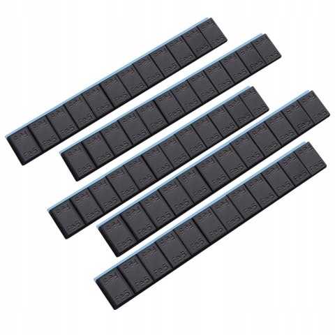 Ciężarki Klejone do Felg Aluminiowych 12x5 g 100 Sztuk Kraft&Dele