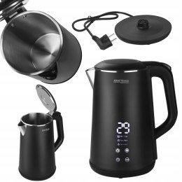 Czajnik Elektryczny Regulacja Temperatury 1,6L 1500W Dotykowy Kraft&Dele