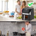 FRYTKOWNICA FRYTOWNICA BEZTŁUSZCZOWA AIRFRYER DUŻA 10 PROGRAMÓW 6L KD4108
