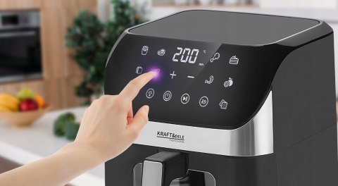 FRYTKOWNICA FRYTOWNICA BEZTŁUSZCZOWA AIRFRYER DUŻA 10 PROGRAMÓW 6L KD4108