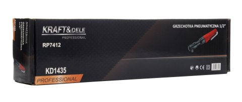 Grzechotka Pneumatyczna Klucz Kątowy Pneumatyczny Nasadki 1/2" 85Nm KD1435