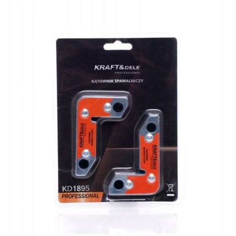 KĄTOWNIK MAGNETYCZNY SPAWALNICZY UCHWYT ZESTAW 2 SZTUKI KD1895