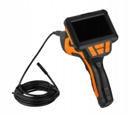 Kamera Inspekcyjna Endoskop 5m Full HD Wyświetlacz LCD USB LED IP68 do Rur