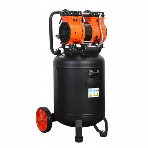 Kompresor Bezolejowy Kraft&Dele 8 Bar 50L 2000W 2800 RPM 290 l/min