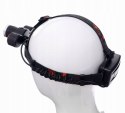Latarka Czołowa Zoom 2000X Led T6 Cree 4 Tryby Czołówka Bateria Kraft&Dele