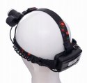 Latarka Czołowa Zoom 2000X Led T6 Cree 4 Tryby Czołówka Bateria Kraft&Dele