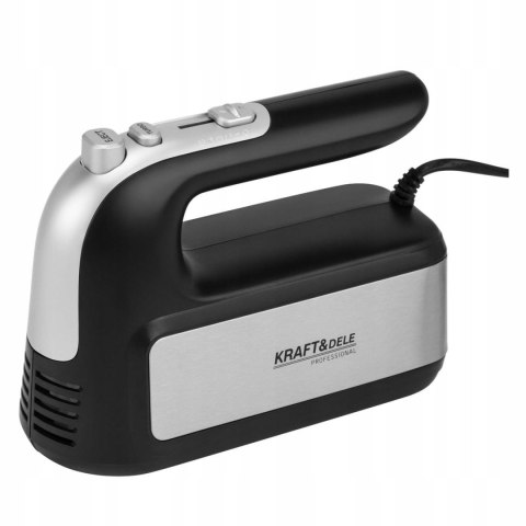 Mikser Kuchenny Ręczny 1000W z Misą 4,5L Stal Nierdzewna Kraft&Dele