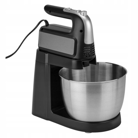 Mikser Kuchenny Ręczny 1000W z Misą 4,5L Stal Nierdzewna Kraft&Dele