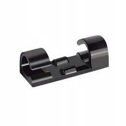 Organizer Kabli 20 Sztuk Uchwyt Klips Zaczep Maskownica Taśma Samoprzylepna