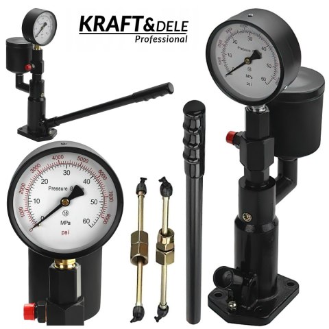 Próbnik Wtryskiwaczy DIESEL 600 BAR TDI Common Rail Kraft&Dele