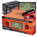 Prostownik Mikroprocesorowy Kraft&Dele 10 AMP 12/24 V 3-150Ah 4 Tryby Pracy