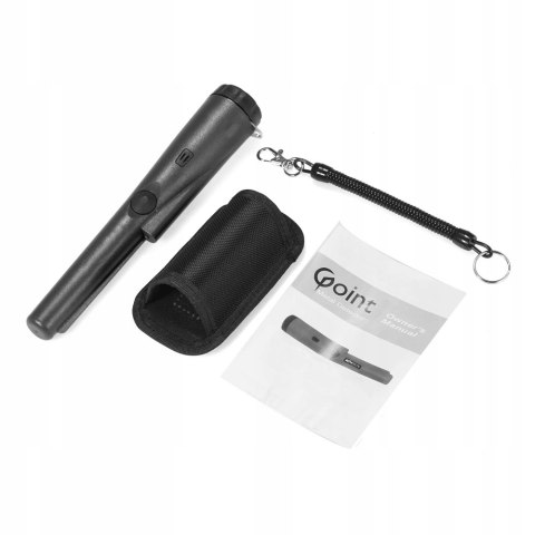 RĘCZNY WYKRYWACZ METALI GP-POINTER Z LATARKĄ LED FUNKCJA SKANOWANIA KD10404