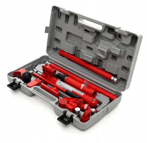 ROZPIERAK HYDRAULICZNY 10T ZESTAW ROZPIERAKÓW WALIZKA + AKCESORIA KD327