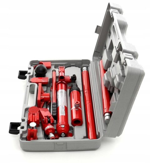 ROZPIERAK HYDRAULICZNY 10T ZESTAW ROZPIERAKÓW WALIZKA + AKCESORIA KD327