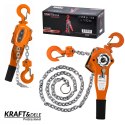 Ręczna Wciągarka Dźwigniowa 750 Kg 2m Kraft&Dele