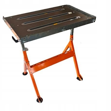 STÓŁ SPAWALNICZY PRZENOŚNY STALOWY OCYNK Z REGULACJĄ WYSOKOŚCI KD1179