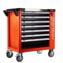 SZAFKA NARZĘDZIOWA WÓZEK WARSZTATOWY 7 SZUFLAD 258EL. Z WYPOSAŻENIEM KD1067