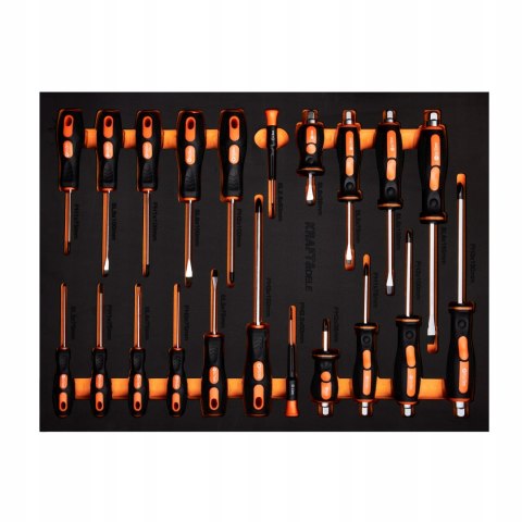 SZAFKA NARZĘDZIOWA WÓZEK WARSZTATOWY 7 SZUFLAD 258EL. Z WYPOSAŻENIEM KD1067