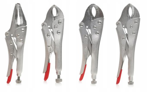 Szczypce Zaciskowe Chwytne Samozaciskowe MORSEA 4 Sztuki CR-V Kraft&Dele