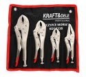 Szczypce Zaciskowe Chwytne Samozaciskowe MORSEA 4 Sztuki CR-V Kraft&Dele