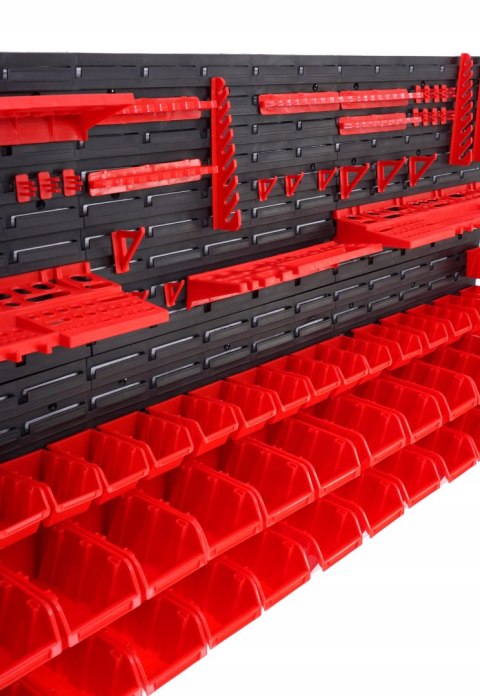 Tablica Warsztatowa Ścianka Narzędziowa 170x78cm Pojemnik Zestaw KD11861