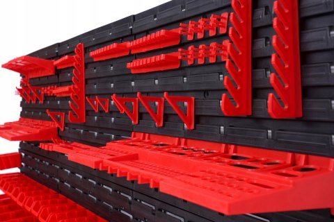 Tablica Warsztatowa Ścianka Narzędziowa 170x78cm Pojemnik Zestaw KD11861