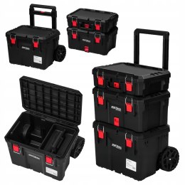 Wózek Narzędziowy Warsztatowy 3 Skrzynki Kółka Solidny Kraft&Dele