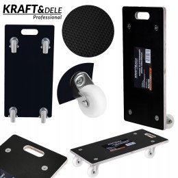 Wózek Platforma Transportowy Magazynowy 400 kg 580x300mm Kraft&Dele