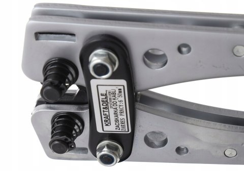 ZACISKARKA PRASKA DO KABLI TULEJEK KOŃCÓWEK 6- 50MM KD10257