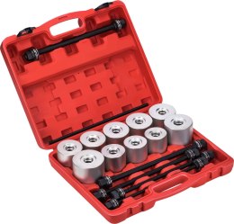 ZESTAW ŚCIĄGACZY DO TULEI GUMOWYCH WAHACZY ŚCIĄGACZ DO ŁOŻYSK 27EL. KD10517