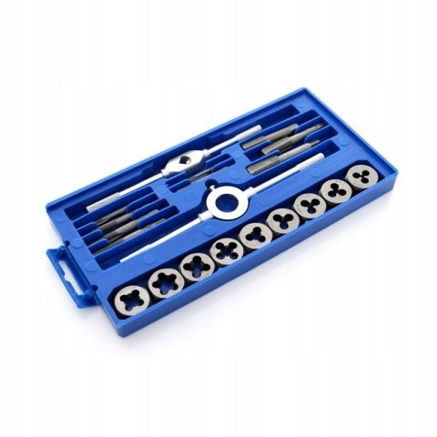 Zestaw Narzynek Gwintowników Narzynki Kalibrowniki 20 Elementów