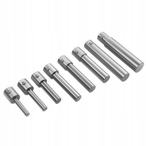 Adaptery do Prasy Hydraulicznej 2T-20T Piny 8 Sztuk Kraft&Dele