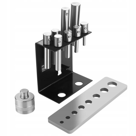 Adaptery do Prasy Hydraulicznej 2T-20T Piny 8 Sztuk Kraft&Dele