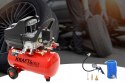 KOMPRESOR OLEJOWY SPRĘŻARKA 24L MOCNA GRATIS ZESTAW 8w1 WYDAJNA 8 bar KD400