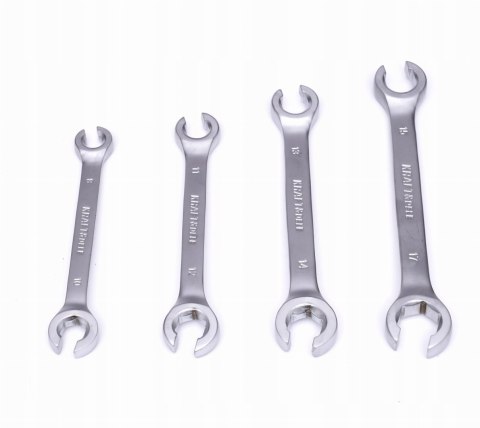 Klucze Półotwarte do Przewodów Hamulcowych CR-V 8-17 mm Kraft&Dele