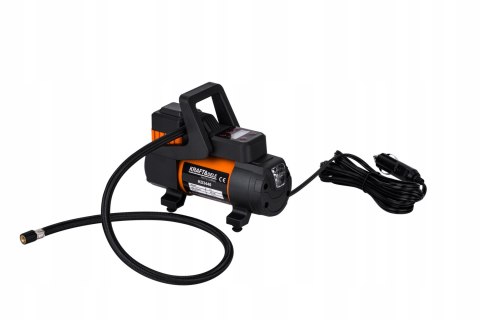 Kompresor Samochodowy LCD 12V 168W 14A 200 PSI 45L/min Kraft&Dele