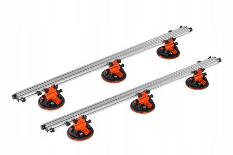 Nosidło Zestaw do Przenoszenia Płyt Dużego Rozmiaru 3600mm 150Kg Przyssawki