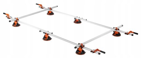 Nosidło Zestaw do Przenoszenia Płyt Dużego Rozmiaru 3600mm 150Kg Przyssawki