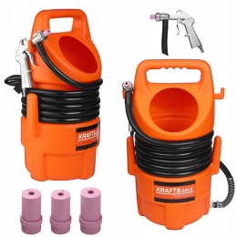 Piaskarka Syfonowa Pneumatyczna 10 L 80-120 PSI Pistolet Kraft&Dele