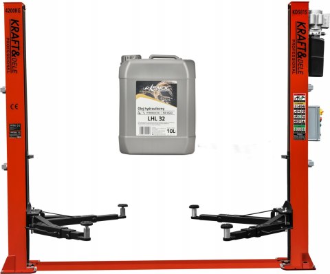 Podnośnik Kolumnowy Automat 4,2T 230V Samochodowy Długie Łapy + Olej KD5815